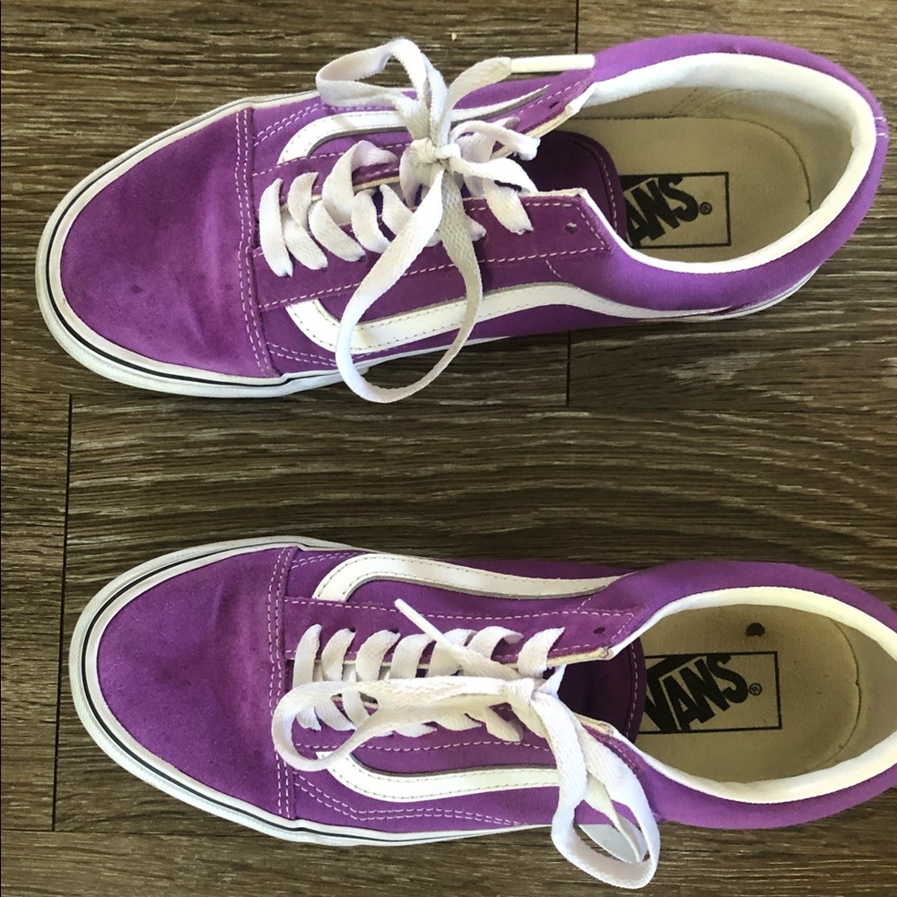 Classic Magenta Vans-8.5